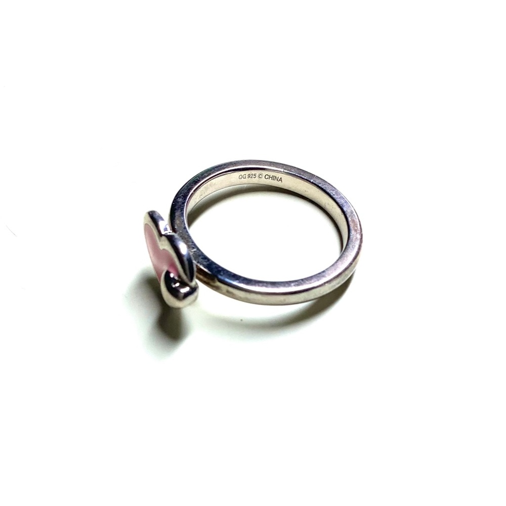 New Sterling Silver Ring Simply Stackable Raised … - image 3